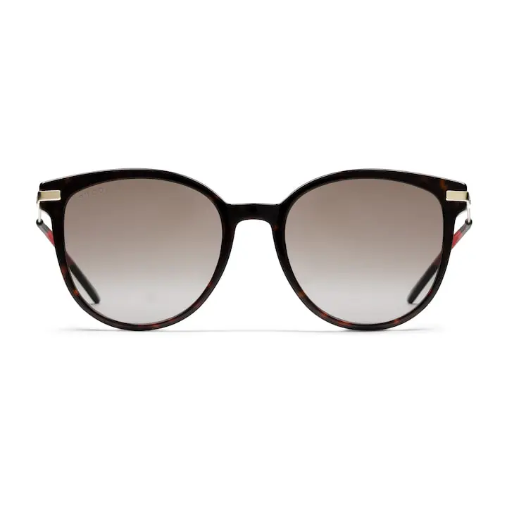 Gucci Fitted Round Frame Sunglasses