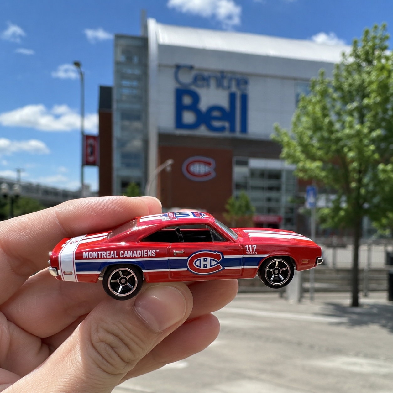 Hot Wheels🔥Montreal Canadiens 117th Anniversary Heritage Custom Charger