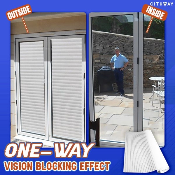 🎄Christmas Sale - 48% OFF🎁One-Way Imitation Blinds Privacy Window Cover