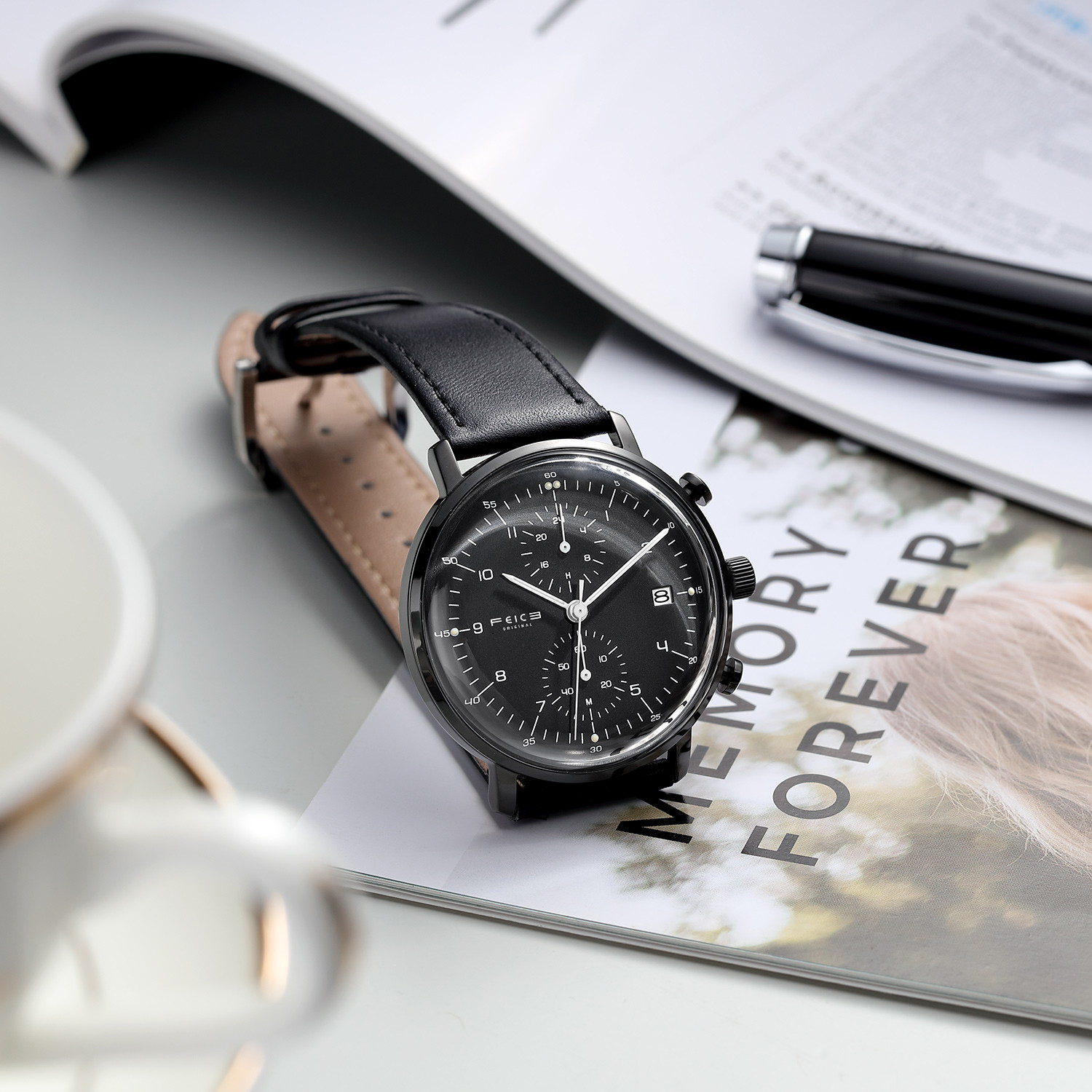 FS021 Dual -Time Quartz Watch