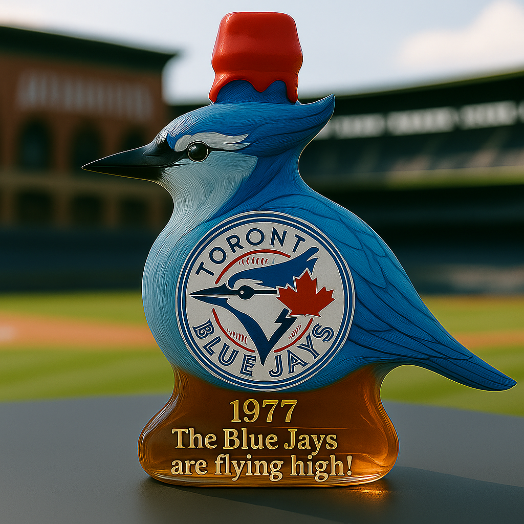 Toronto Blue Jays 1977 Commemorative Blue Jay Bottle