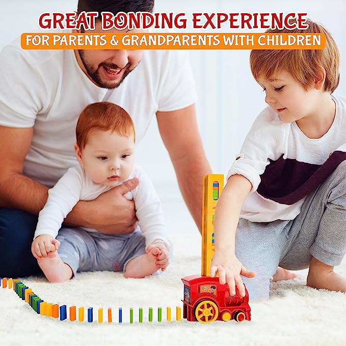 💥Last Day Promotion-[SAVE 50% OFF]--Automatic Domino Train--BUY 2 GET 10% OFF & FREE SHIPPING