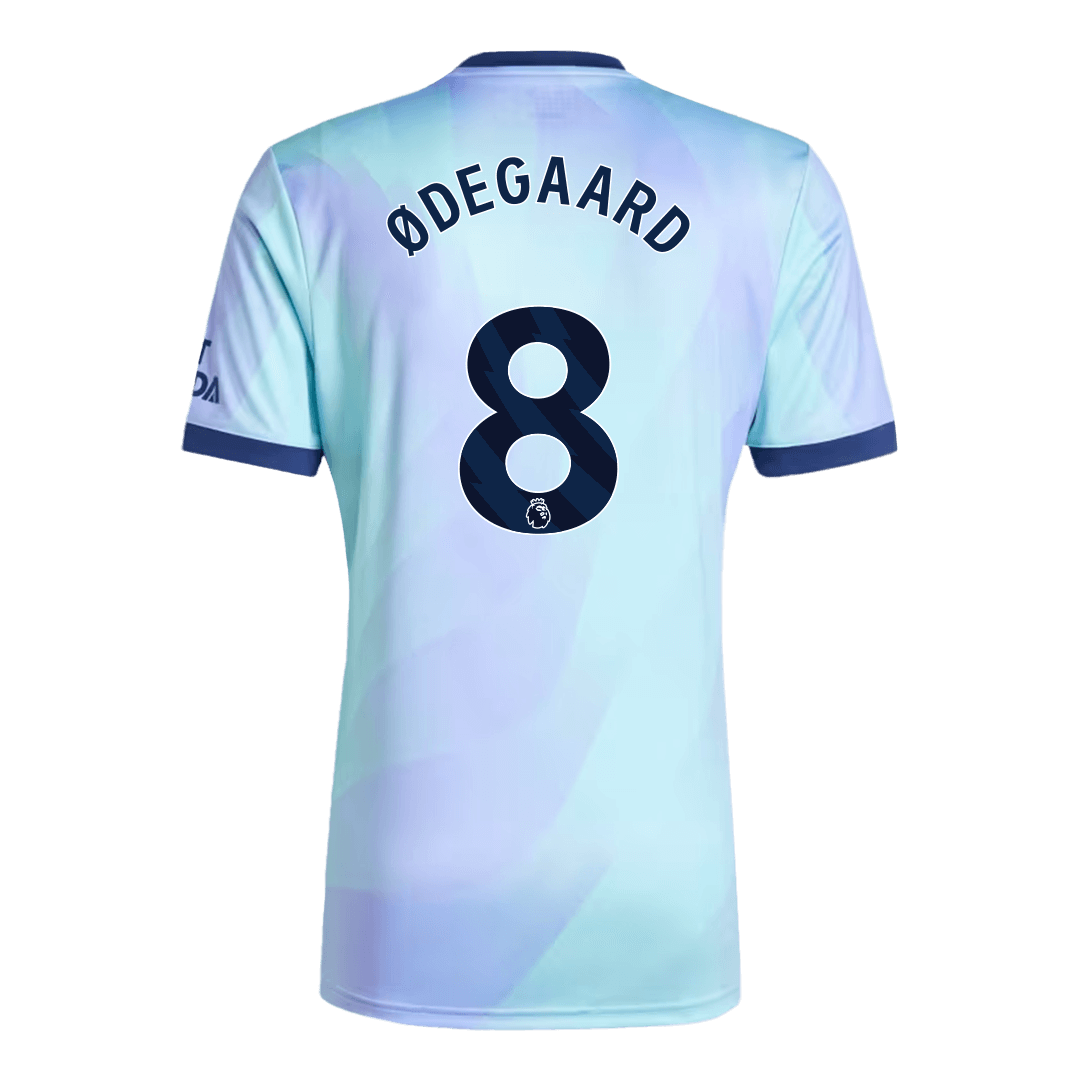 Ødegaard #8 Arsenal Third Away Football Shirt 2024/25