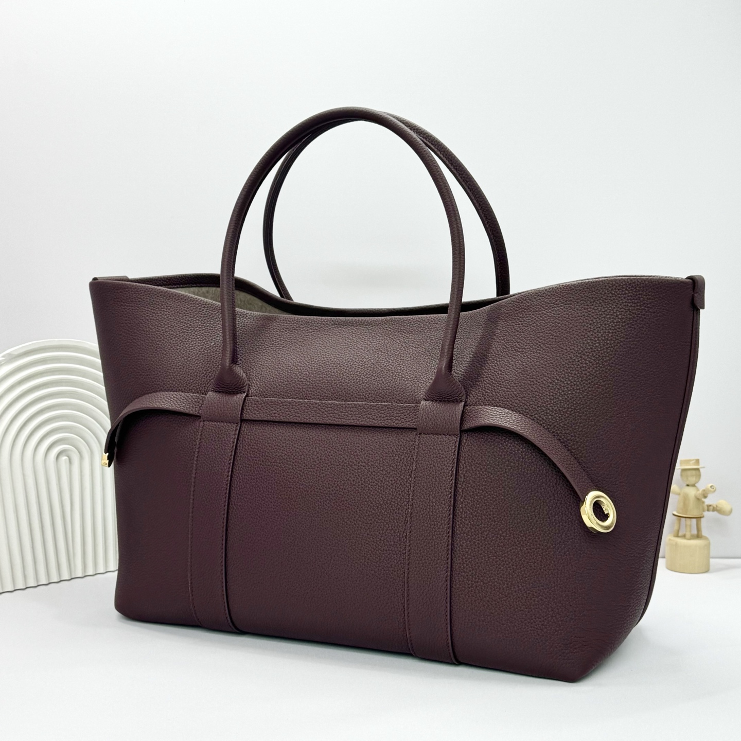 Loro Piana Ghiera Shoer Large Shopping Bag FAO7475