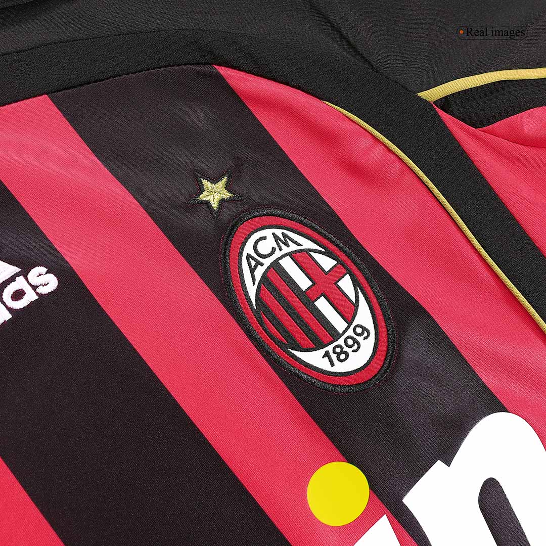 KAKA' #22 AC Milan 2006/07 Home Retro Football Shirt