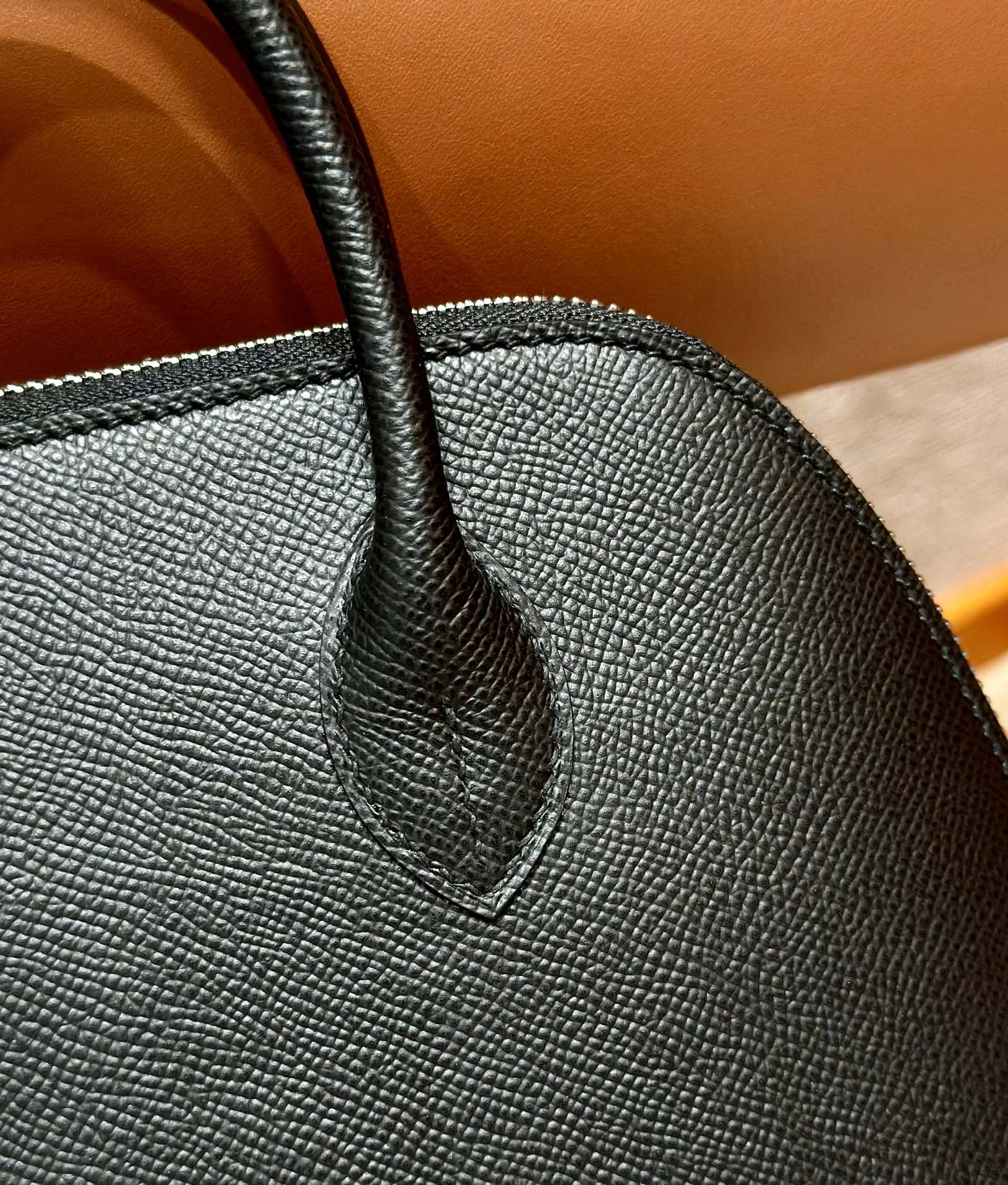 Hermes Bolide ck89Black Handbag (Handmade to order)