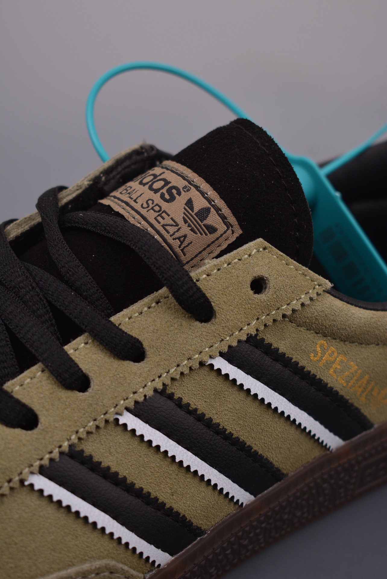 Adidas Handball Spezial Army Green Black and White IG6183