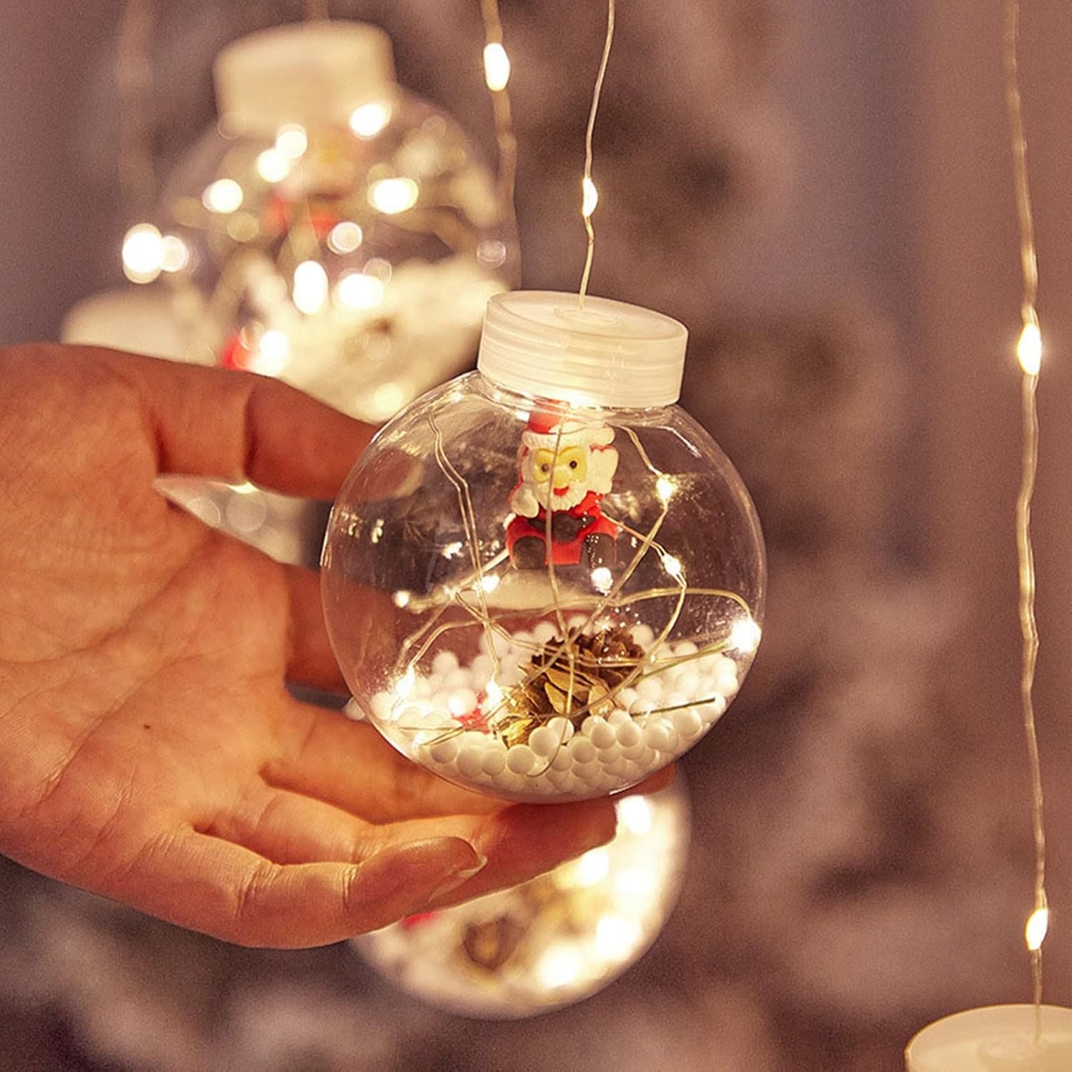 ⚡Flash Sale⚡10 LED Christmas tree wish ball lights
