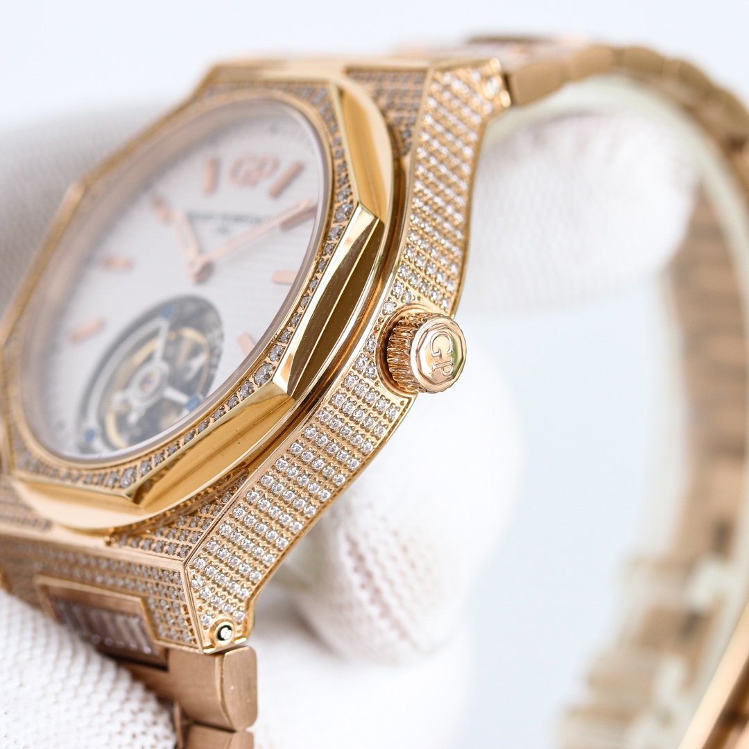 Patek Philippe LAUREATO series 99105-41-232-41A true tourbillon watch