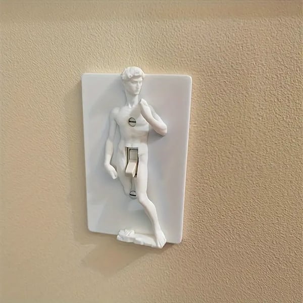 ON SALE🔥David Creative Sculpture Light Switch Wall Plate Cover-Single Toggle(5.5 in x 3.38 in)-✨Buy 3 Get 2 Free & Free Shipping