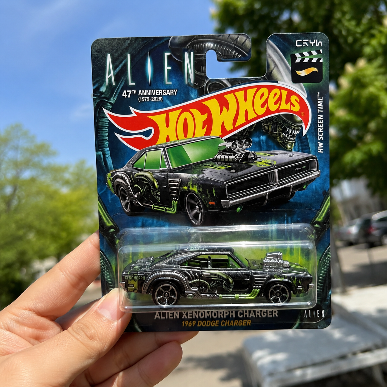 Hot Wheels Alien Xenomorph Charger – 1969 Dodge Charger