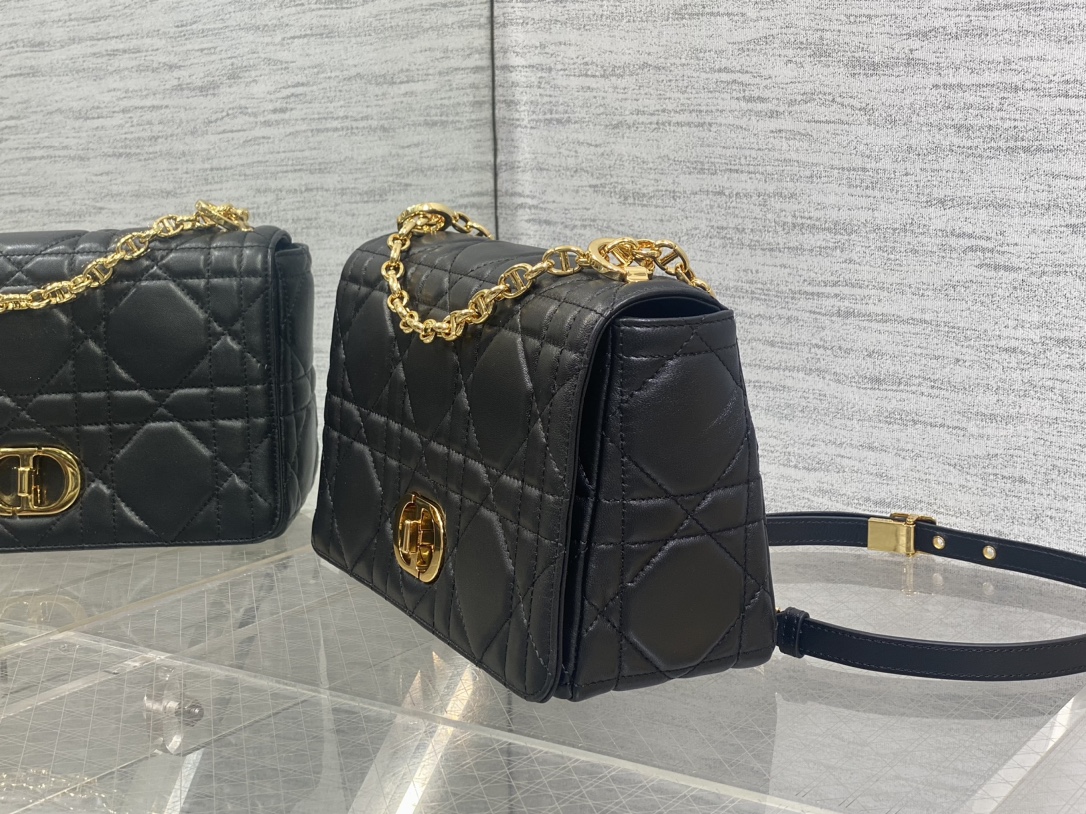 Dior Caro Diamond Chubby Bag Medium