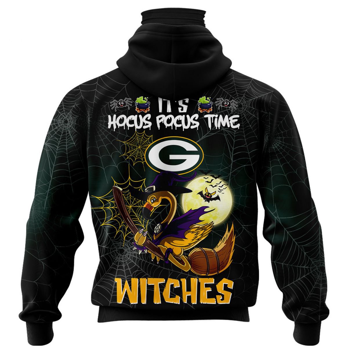 GREEN BAY PACKERS 3D HOODIE HALLOWEEN002