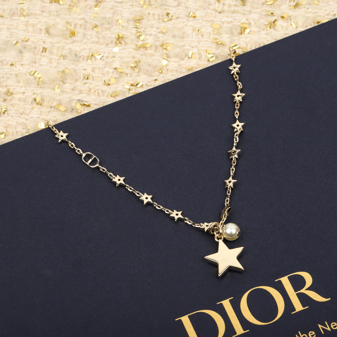 Dior New Pentagram Necklace