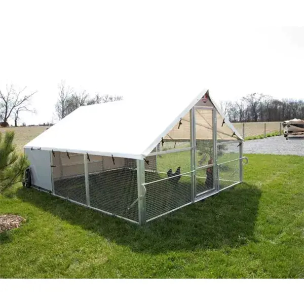 PRODUCERS PRIDE GALVANIZED METAL CHICKEN COOP