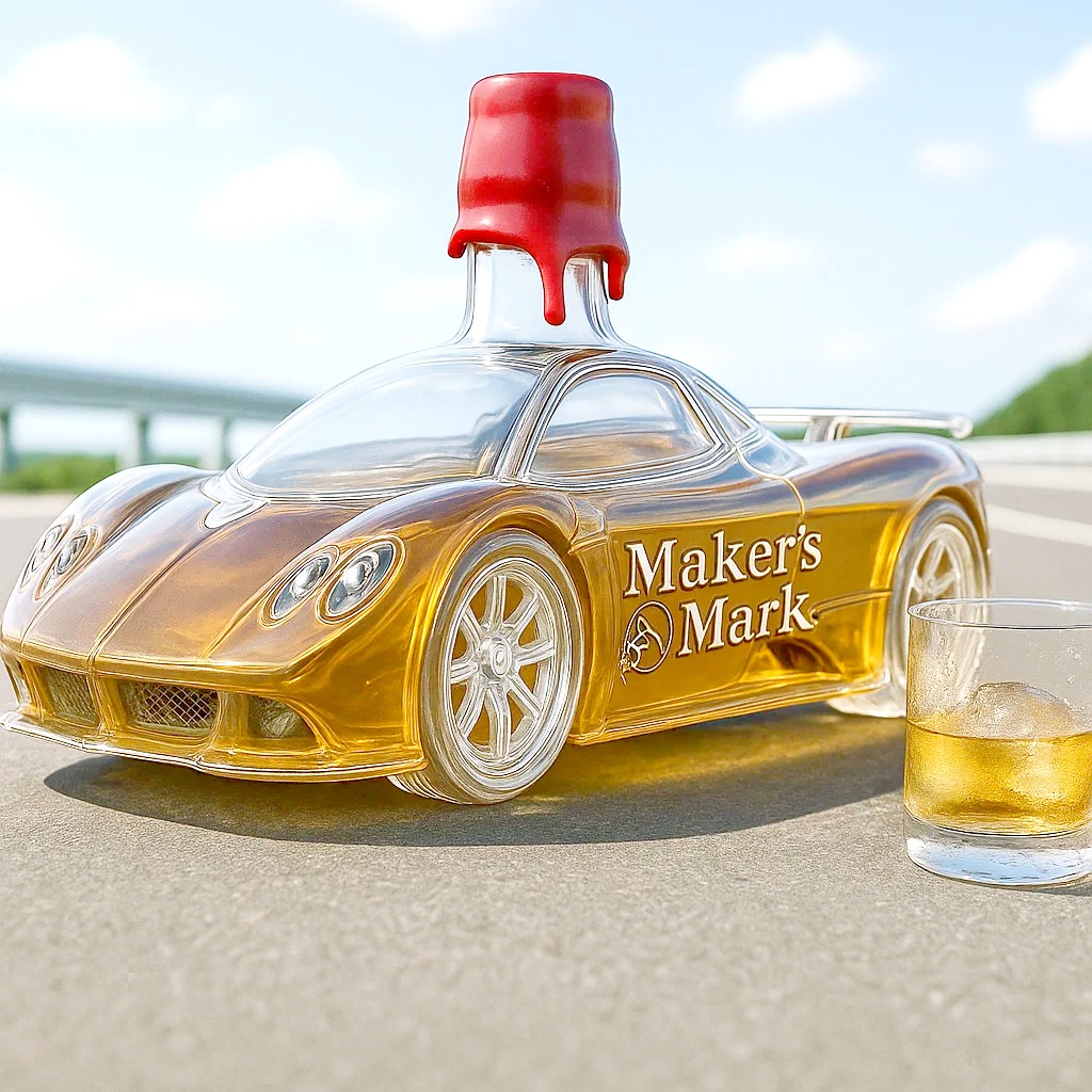 Pagani Zonda F Super Sports Car Whisky Decanter
