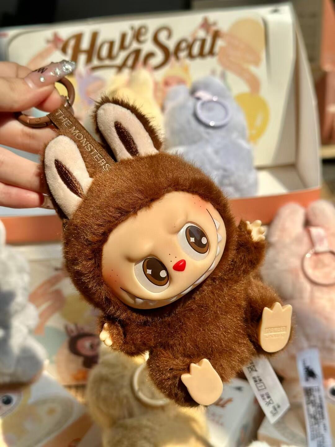 LABUBU Sit Party Vinyl Plush Pendant Blind Box Labub HaveASeat