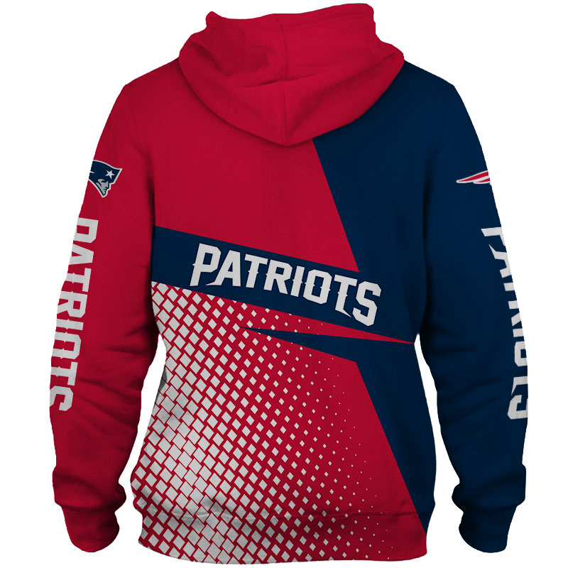 NEW ENGLAND PATRIOTS 3D HOODIE NNEP006