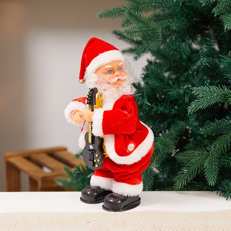 🔥Electric Climbing Santa Musical Toy - (Santa is coming to town - 🎁🌲are you ready for the magic?)
