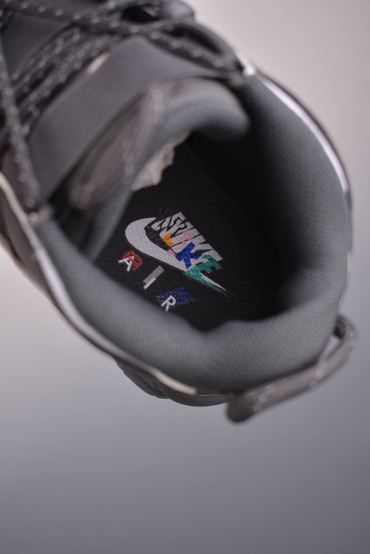Nike Air More Uptempo Black, Gray and White DQ5014-068