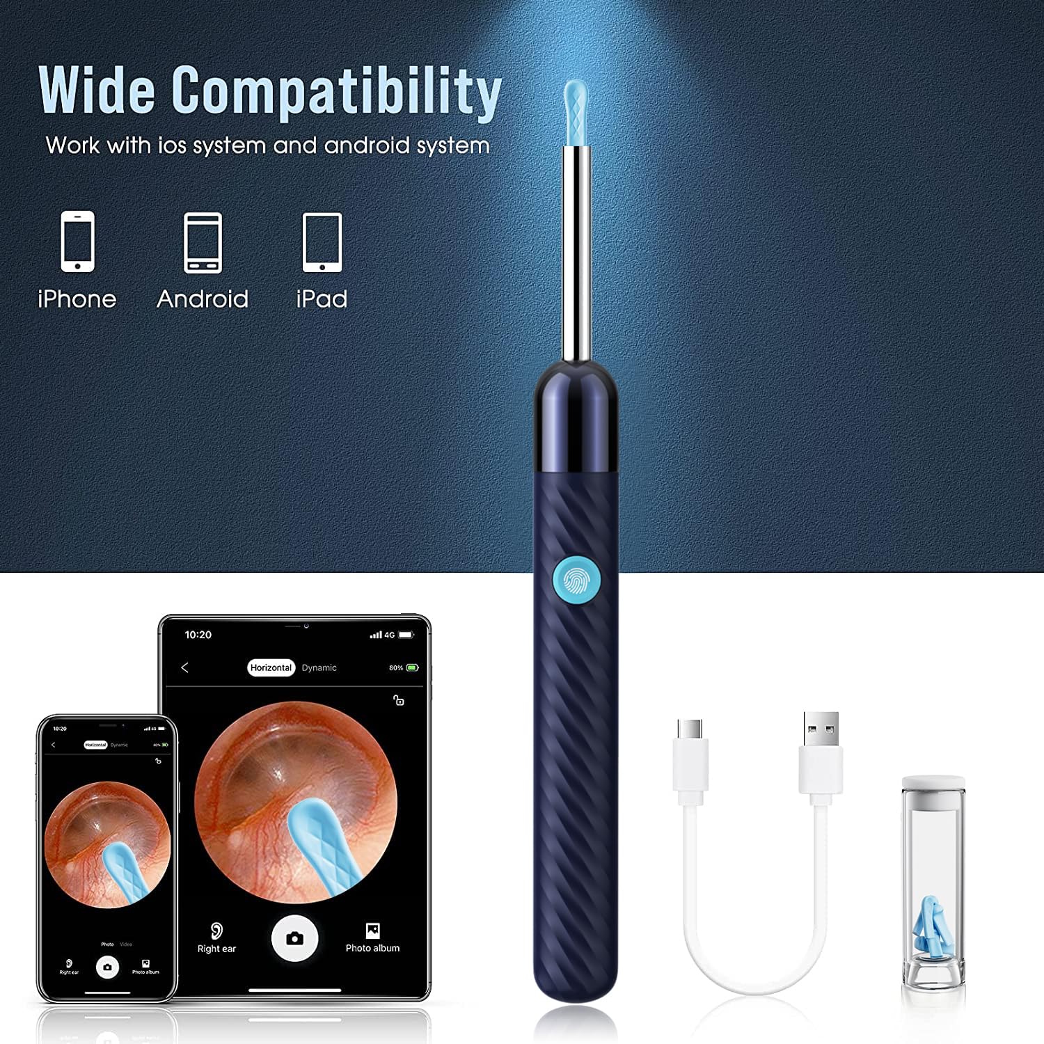 🔥Hot sale🔥Ear canal cleaner with 1080P camera