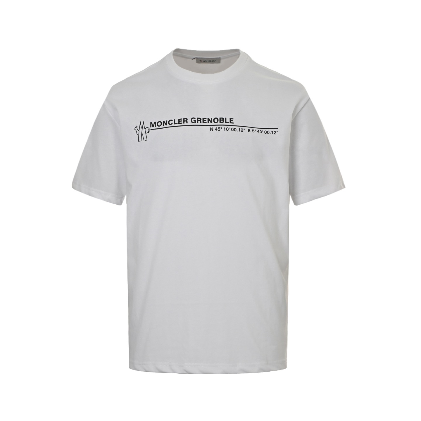 Moncler 25ss coordinate letter print short sleeves