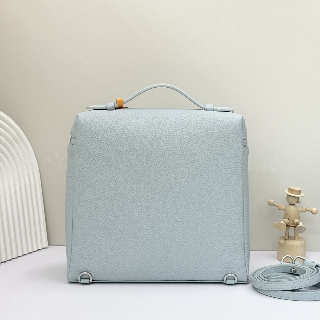 Loro Piana Extra poet L23.5 Square Backpack FAI6491