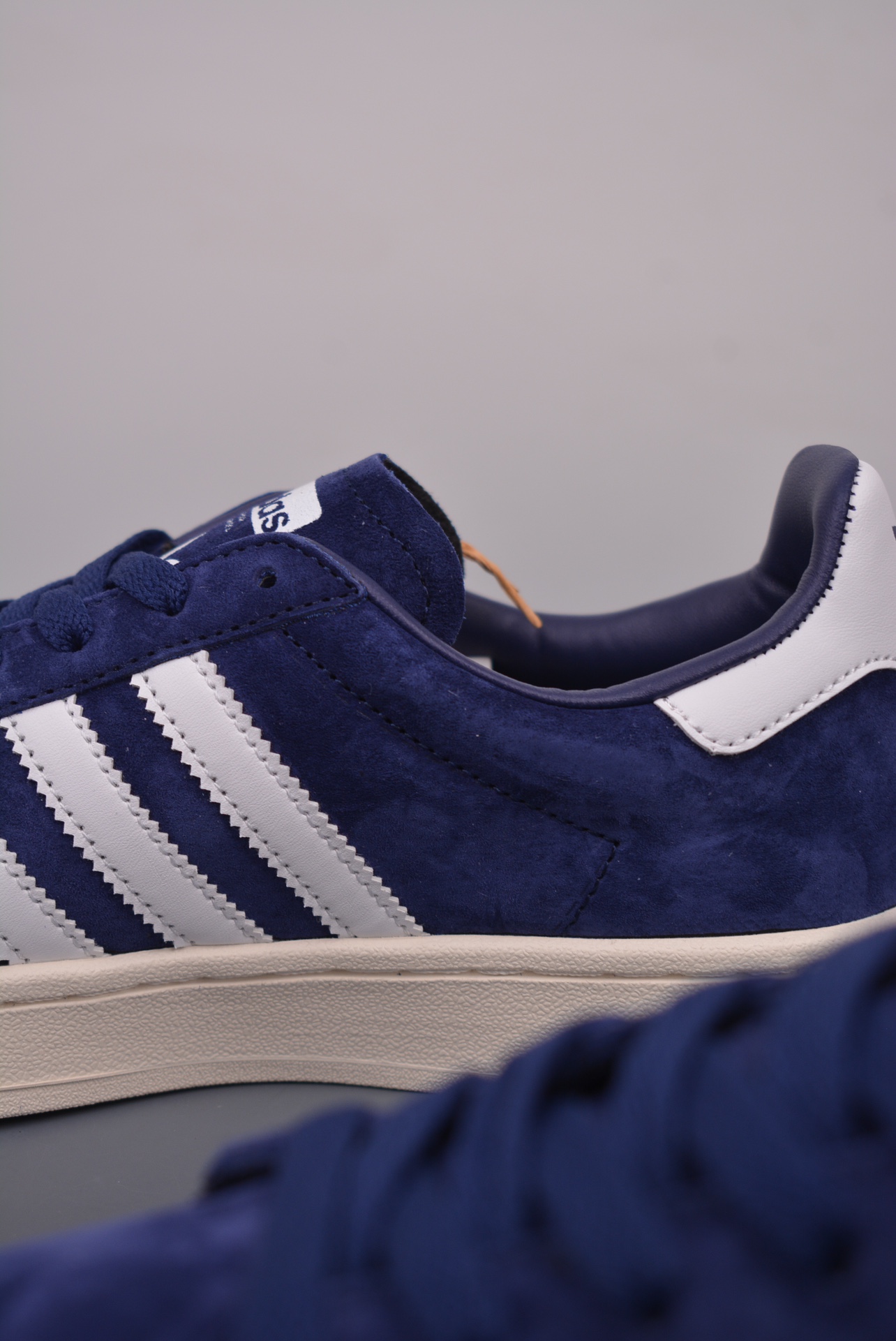 Adidas Originals Campus Suede Navy Blue White BZ0086