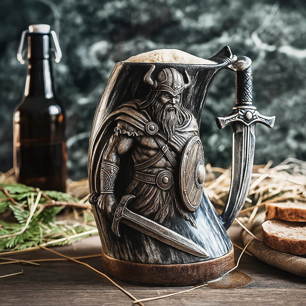 Viking horned cup