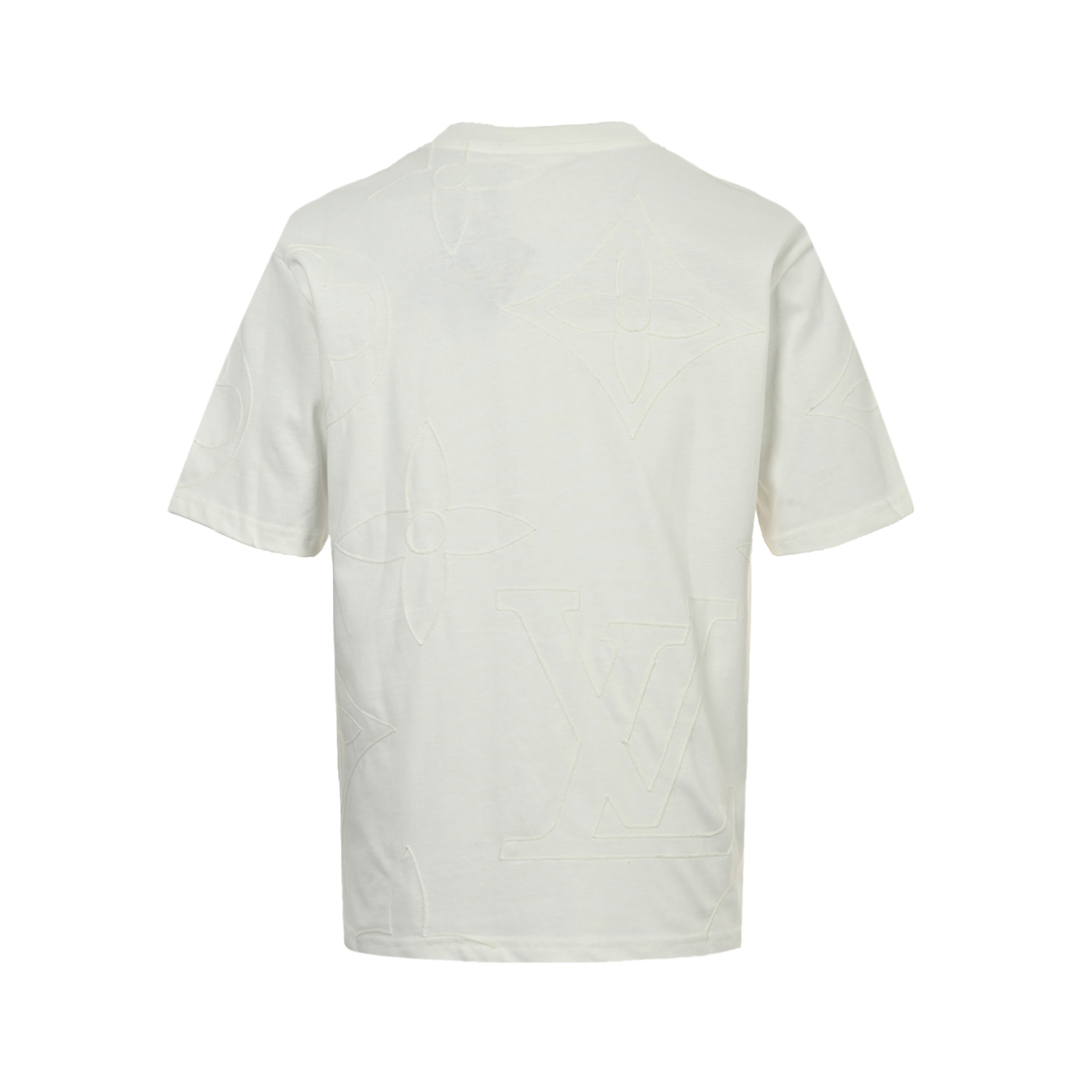 Louis Vuitton 25ss all-over monogram embroidered short sleeves