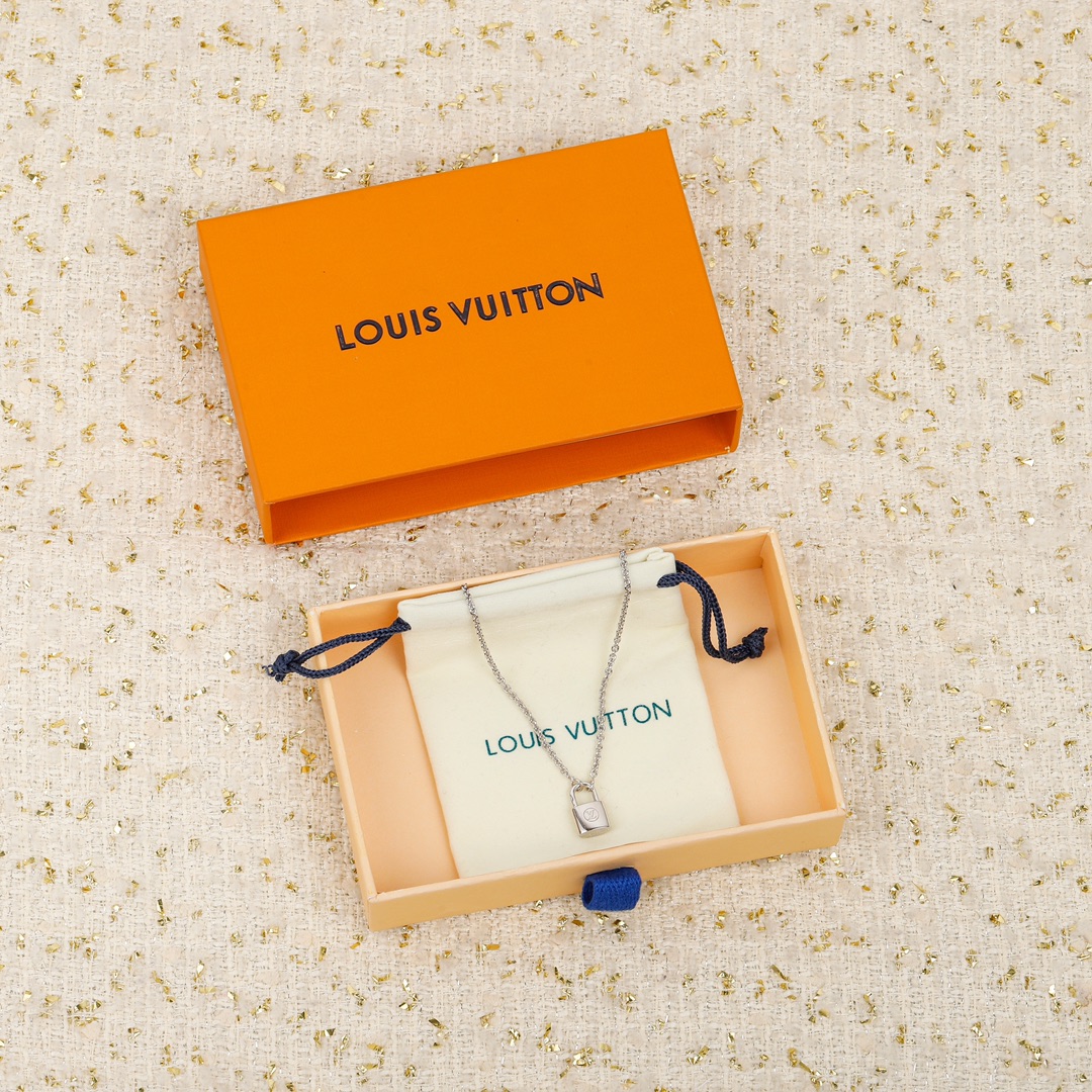 Louis Vuitton Lock Necklace