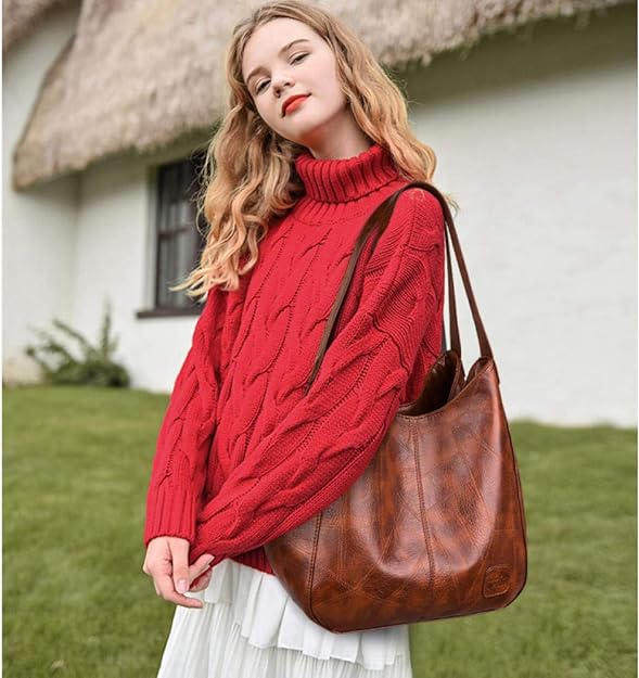 Last Day To Get 60% Off For A Limited Time 🔥 Women's Vintage Soft Leather Shoulder Bag👜