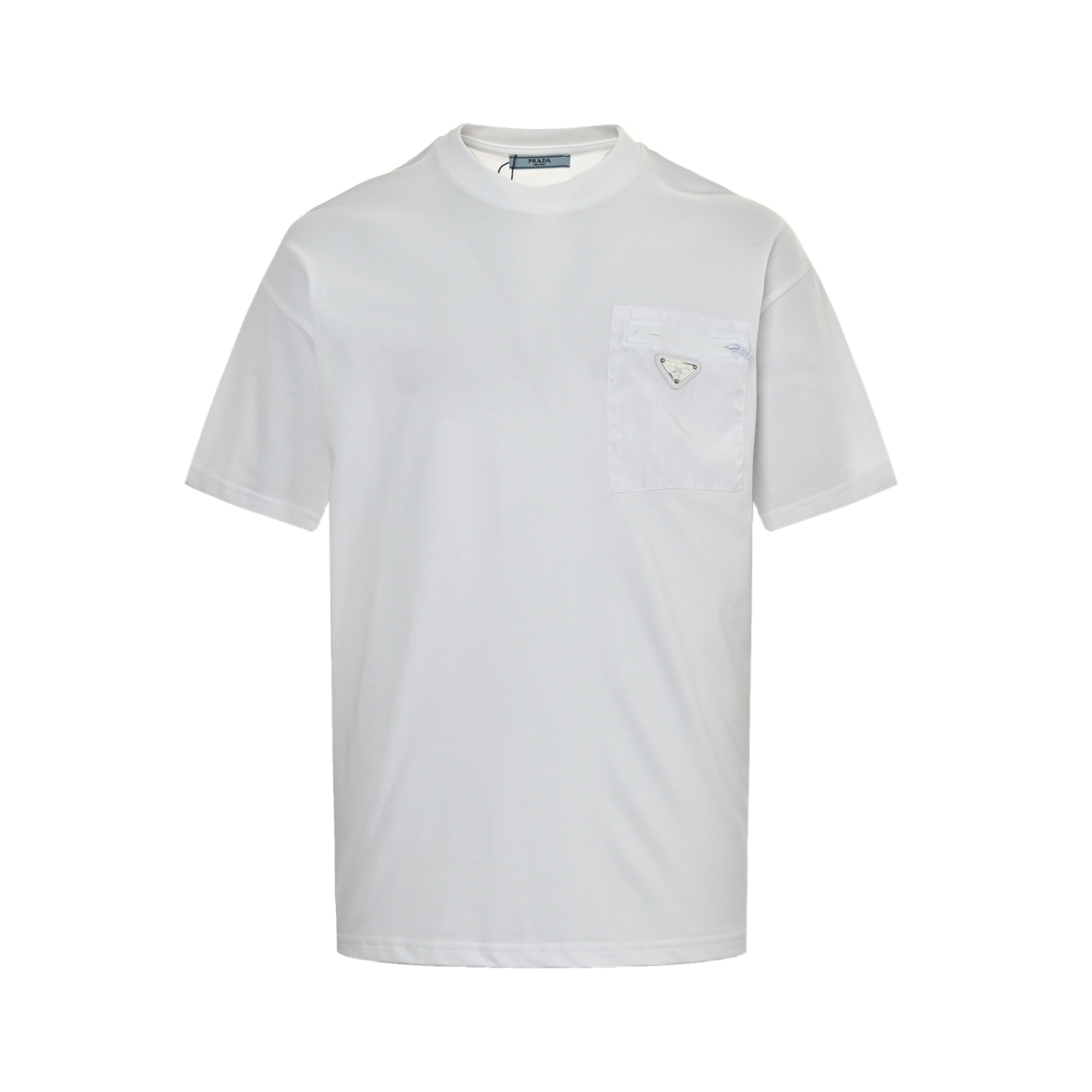Prada 25ss nylon pocket triangle logo short sleeve