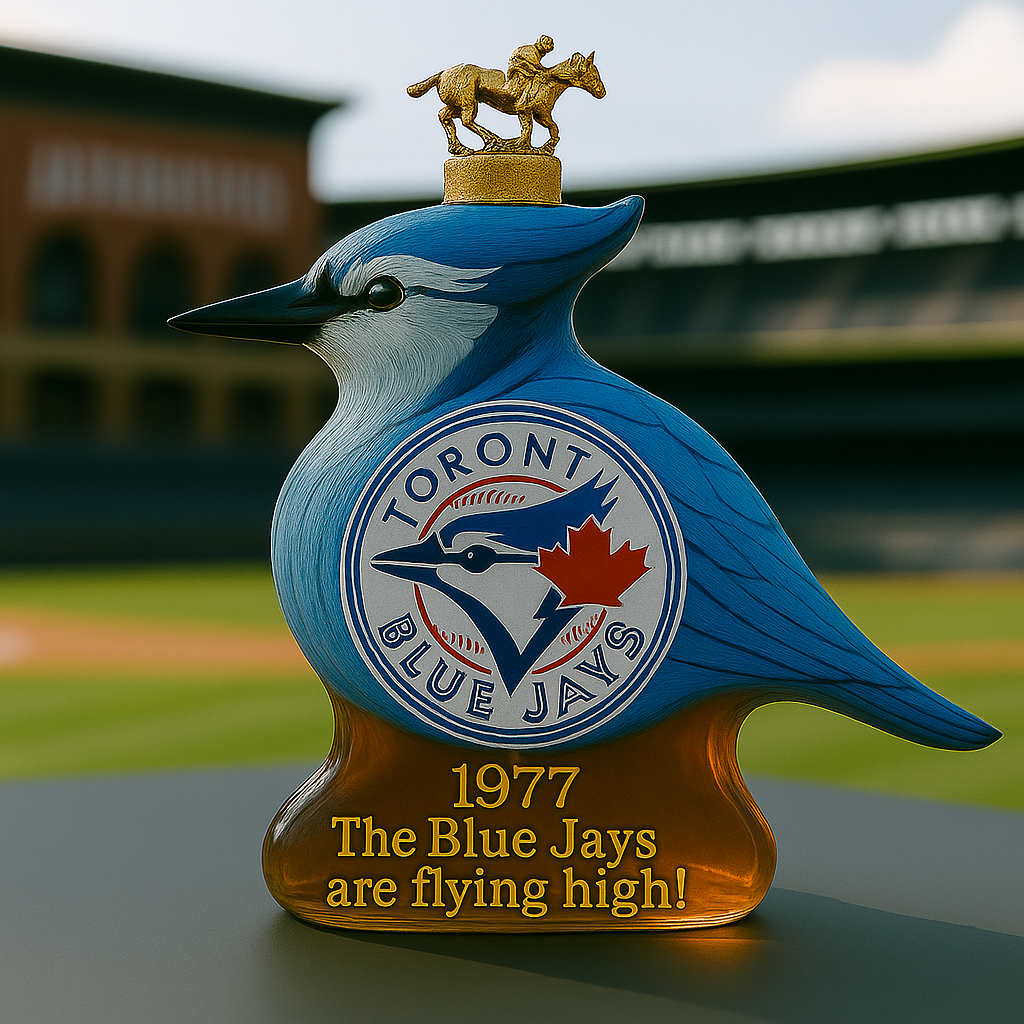 Toronto Blue Jays 1977 Commemorative Blue Jay Bottle