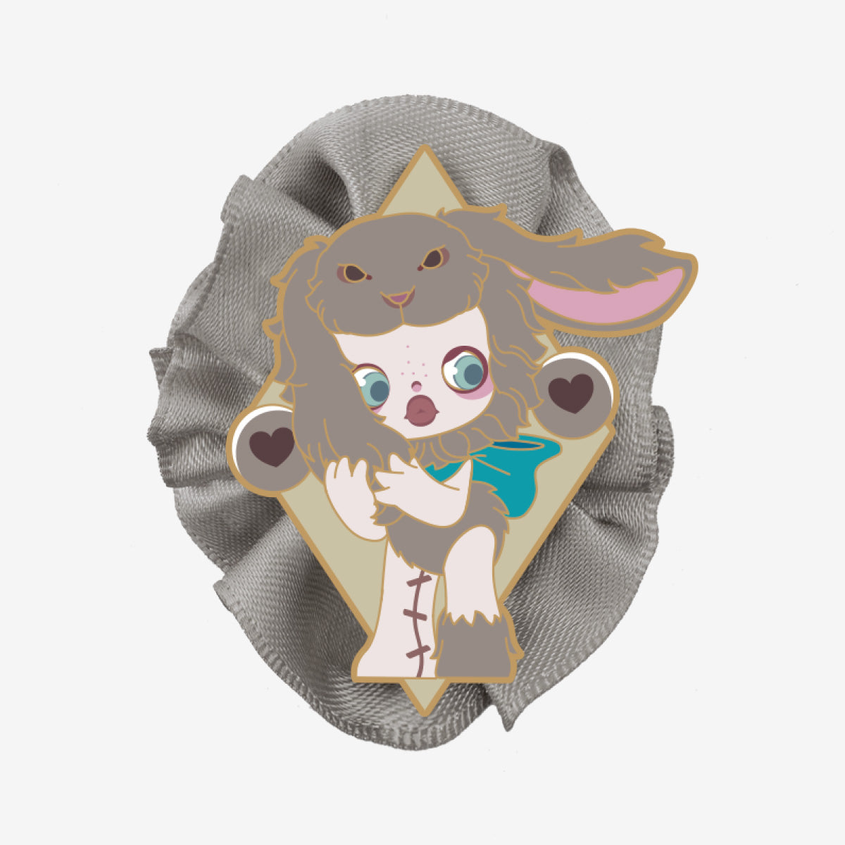 POP MART SKULLPANDA Everyday Wonderland Series-Badge [1 Blind Box]