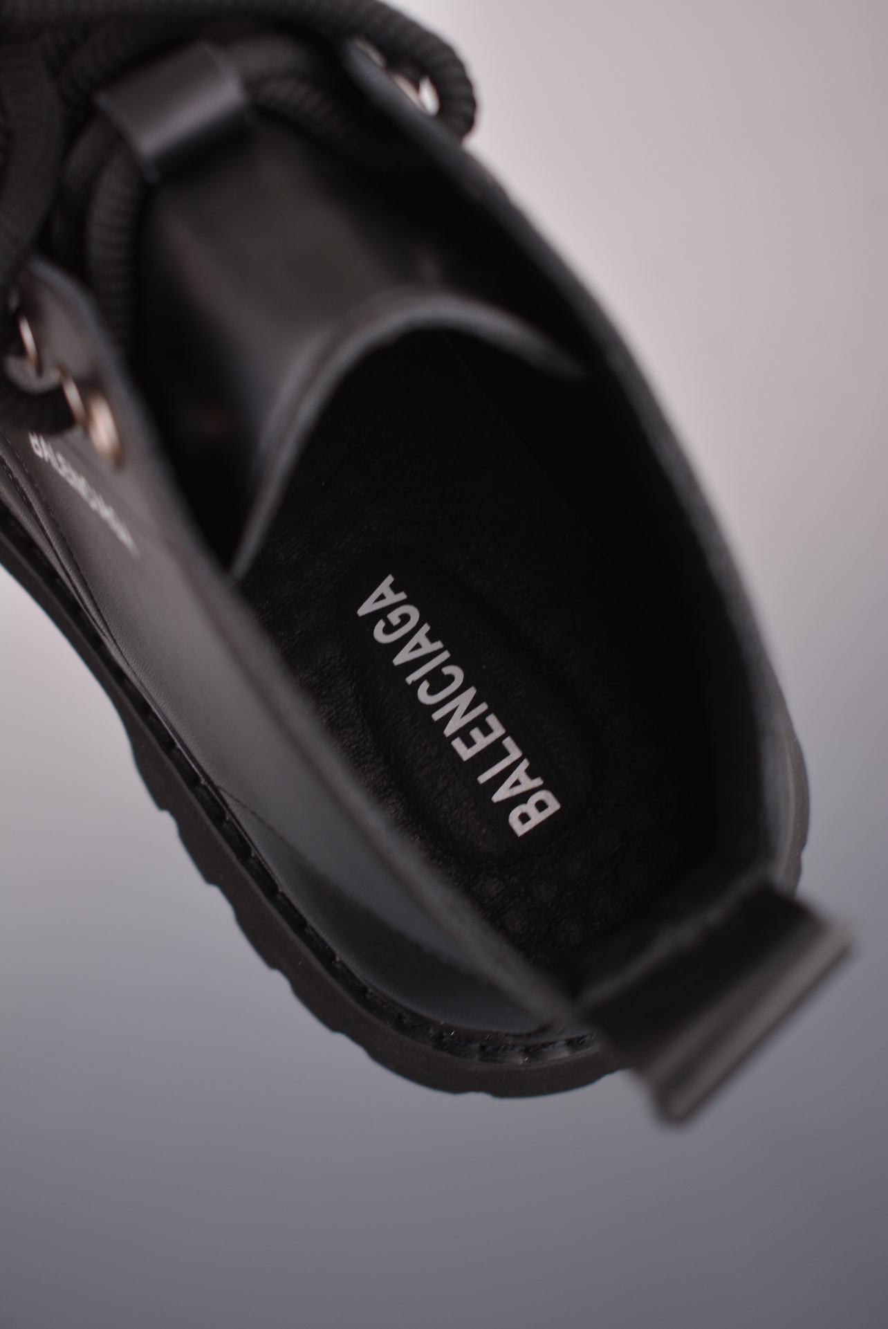 Balenciaga Derby Round Toe Shoes Mid-cut