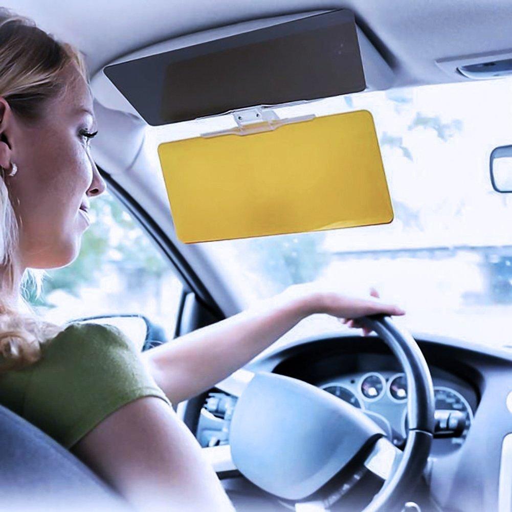 [Last day flash sale💥60% OFF]  2 in 1 Car Sun Visor - Day and Night Anti-Glare & Anti UV HD Automobile Windshield Visor