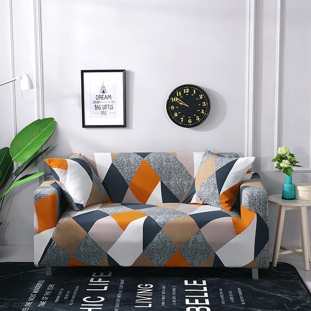 49% OFF-Full-wrapped Universal Stretch Sofa Cover