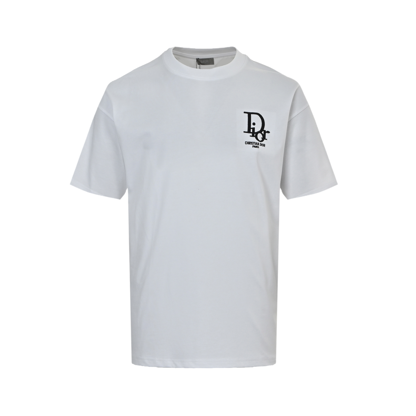 Dior 25ss patch monogram embroidered short sleeves