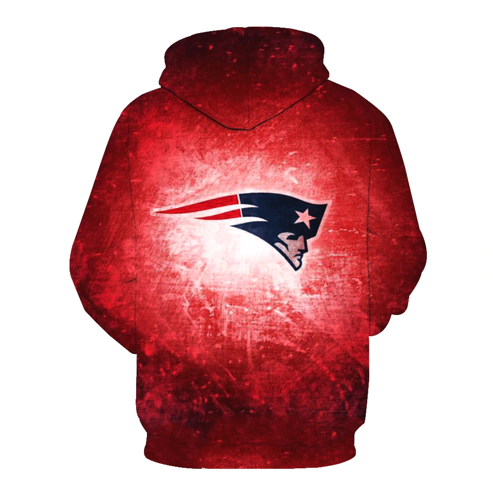 PATRIOTS 3D HOODIE 1296