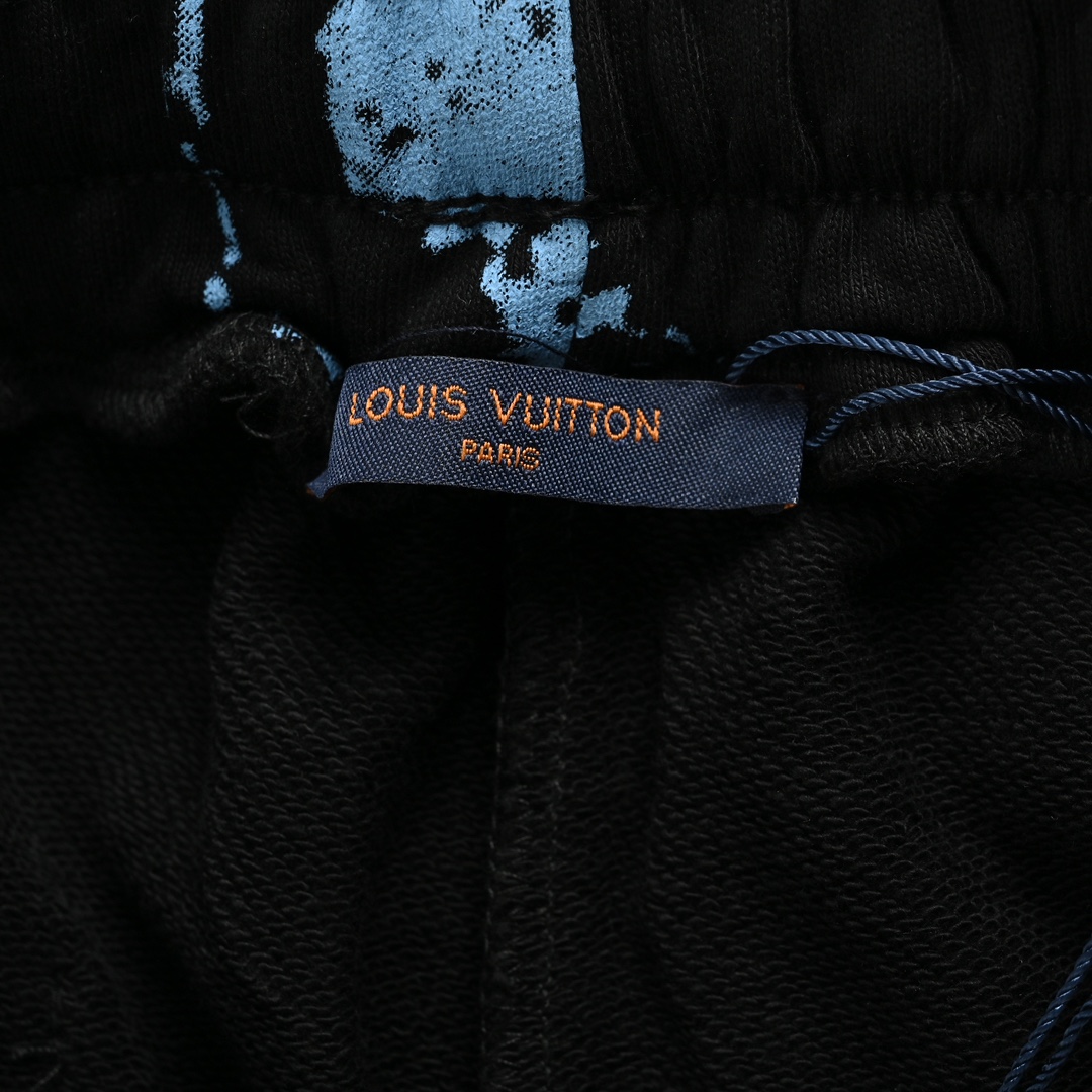 Louis Vuitton 24ss monogram logo print shorts