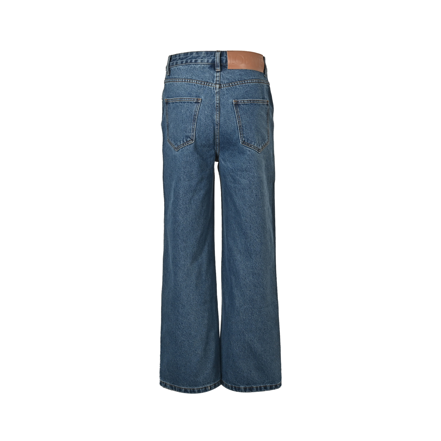 Loewe Anagram denim embroidered jeans