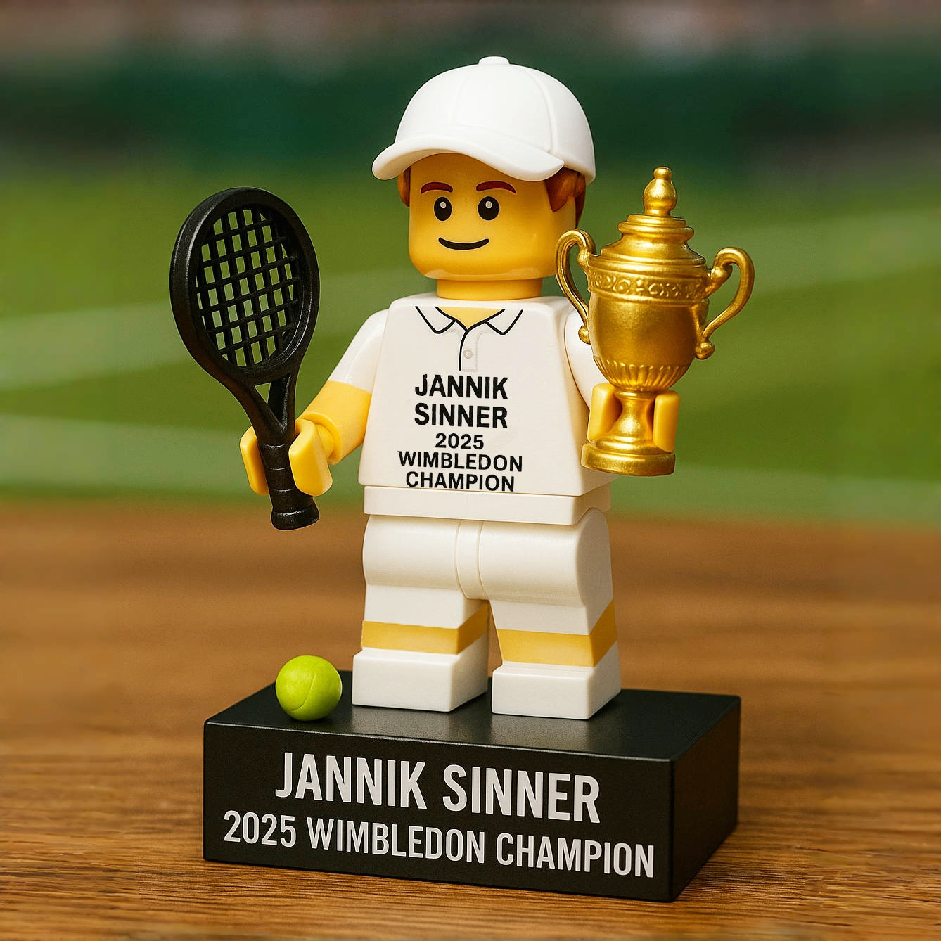 Jannik Sinner – 2025 Wimbledon Champion Figure