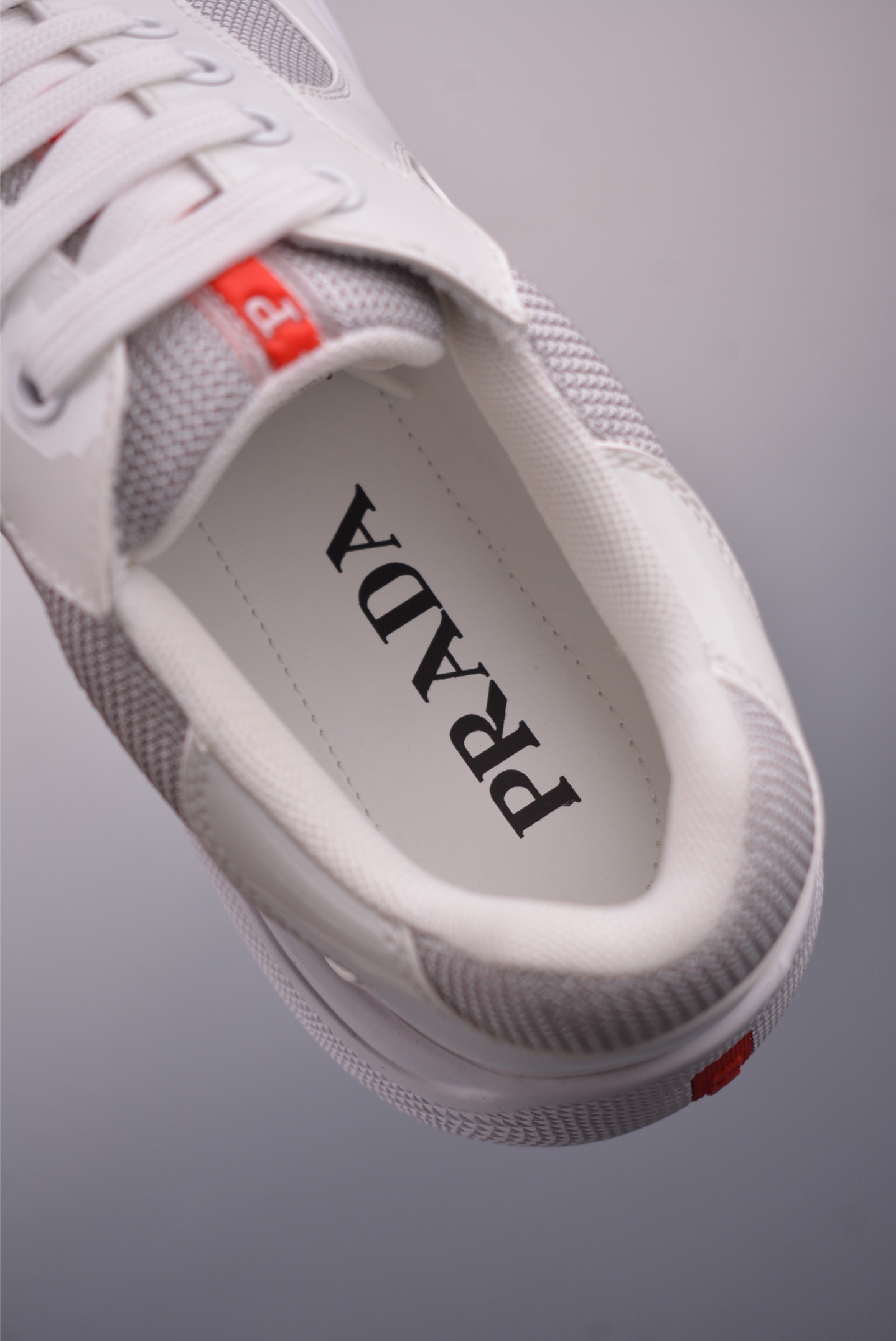 Prada America’s Cup Patent Leather White 4E3400_ASZ_F0F5C