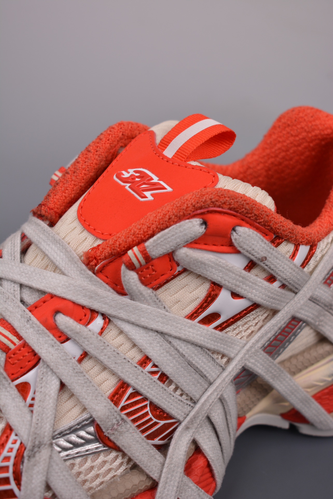 Balenciaga new 3XL lace-up trendy running shoes orange