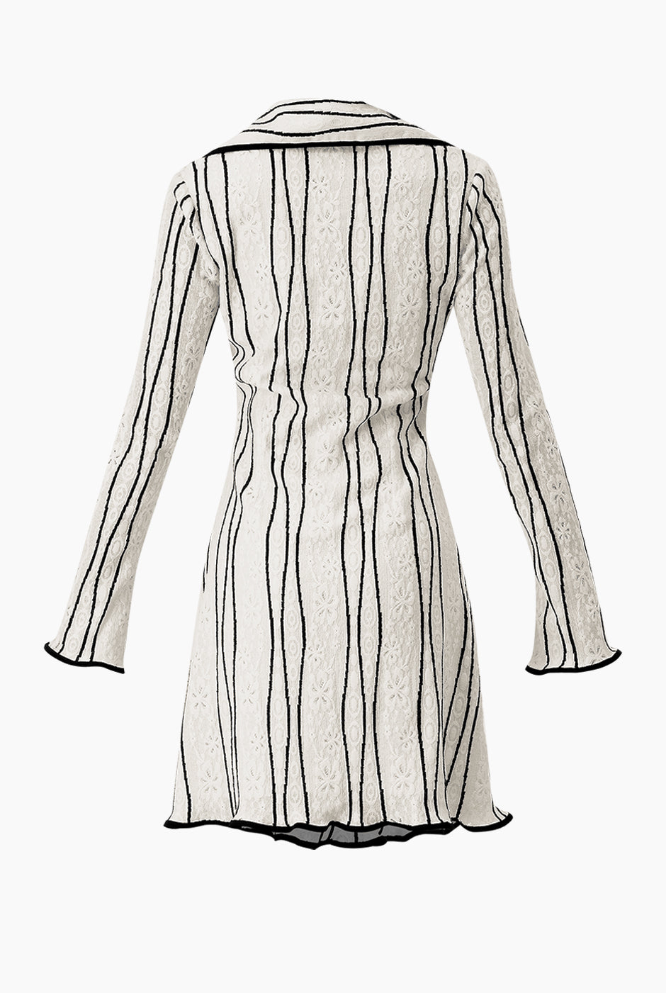 Vestido tejido de manga larga