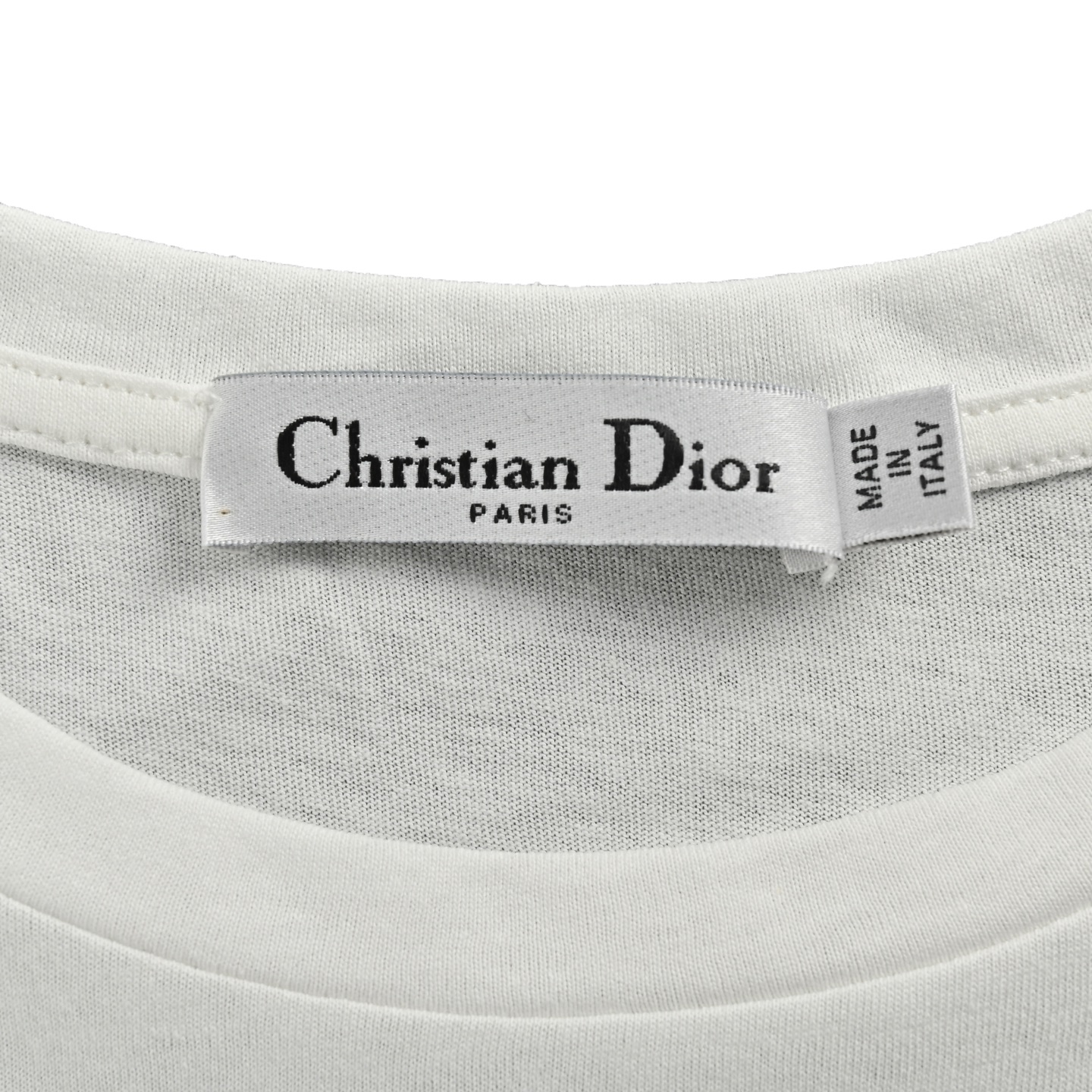 Dior 25ss butterfly print reverse short sleeve