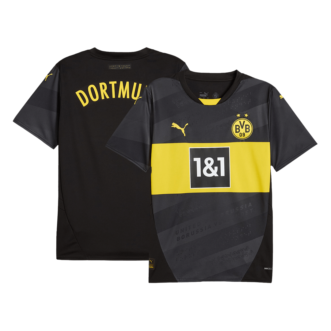 Borussia Dortmund Away Football Jersey, Custom Shirt 2024/25