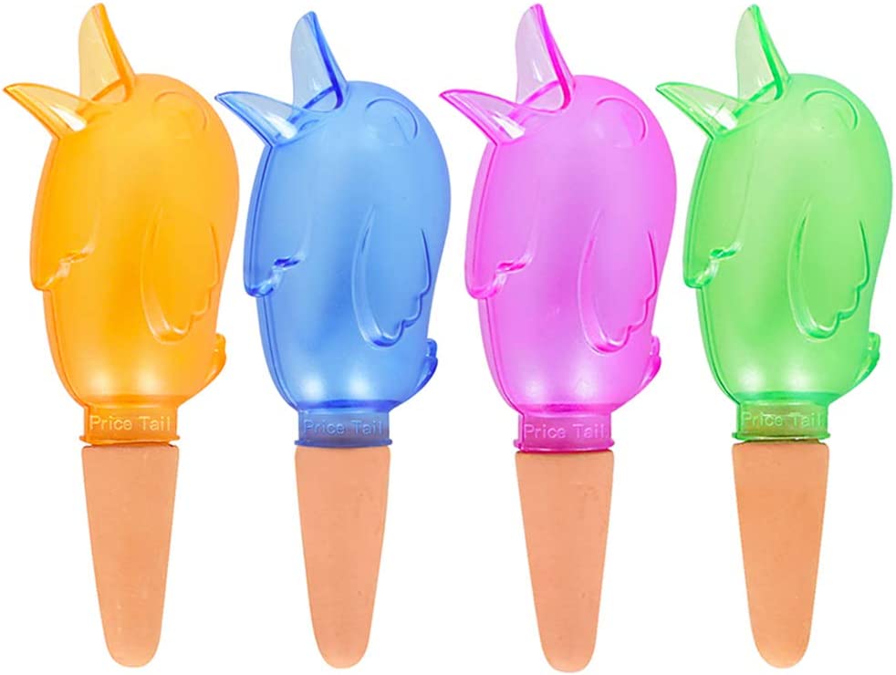 (🔥Last Day Promotion-SAVE 50% OFF) Self Watering Spike Planter Drip Watering Bird (Set Of 4 Pcs)-BUY 2 SETS FREE SHIPPING