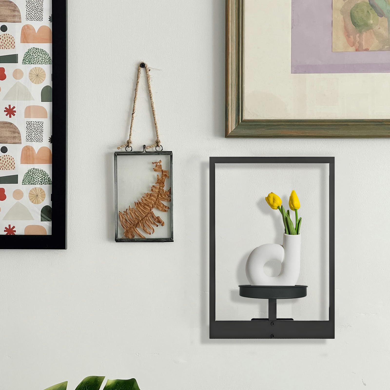 Picture Frame Wall Plant Holder Metal Plant Wall Frame